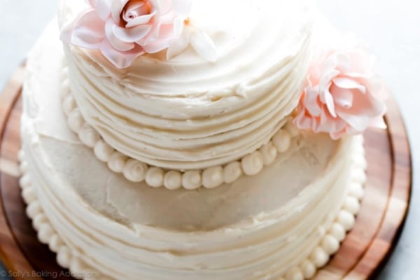 Feature image homemade tiered wedding cake